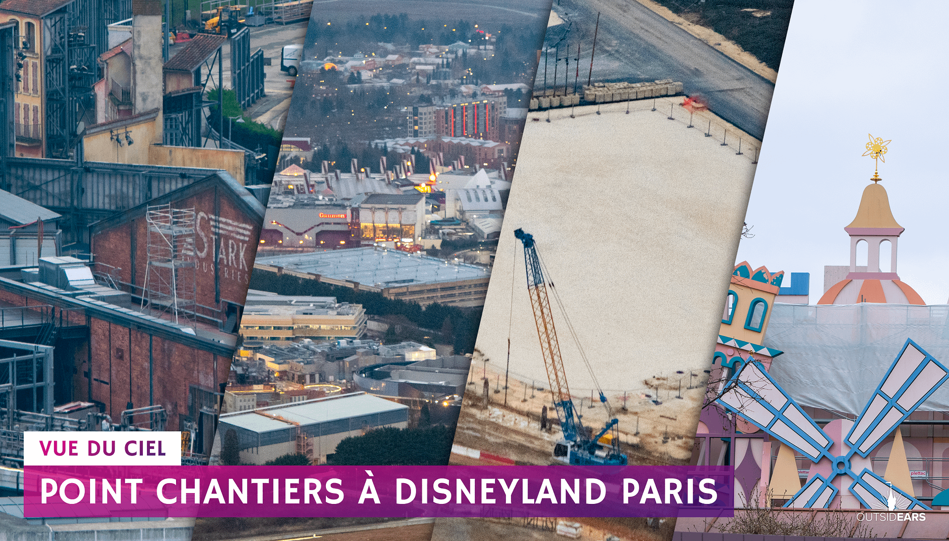 Fin Des Travaux Disneyland Hotel Sur terre et dans les airs, point sur les chantiers en cours à Disneyland  Paris ! - OutsidEars